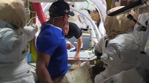 Espacio a Tierra: Preparativos para las caminatas: 22 de enero de 2021